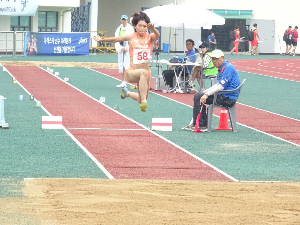 7月3日(日) 第3回日中韓3カ国交流陸上競技大会 三段跳 13m16(0.1) 2位 ニッパツアスリートサイト